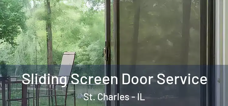 Sliding Screen Door Service St. Charles - IL