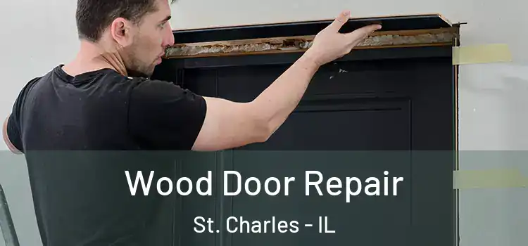Wood Door Repair St. Charles - IL